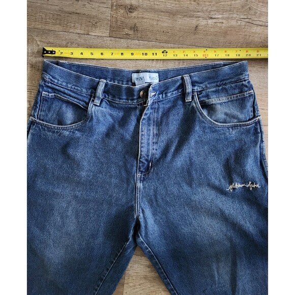 Vintage FUBU Collection Jeans Men's 40x32 Baggy Wide Leg Hip Hop Skate 90's Y2K - Picture 7 of 11